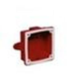 4BX1R AMSECO RED SURFACE BACK BOX 