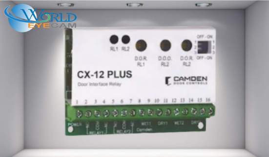 CX-12PLUS DOOR INTERFACE RELAY 12/24 VAC/DC