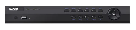 4 Ch NVR With 4 Plug and Play Ports, 40 Mbps, 1 HD Bay, 4K, No Hard Drive