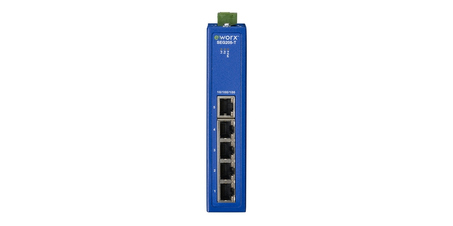 eWORX, Unmanaged Ethernet Switch, 5 Ports, 10/100Mbps, WT