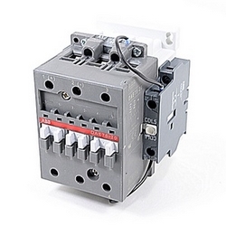 2 pole, 60 amp, non-reversing across the line contactor with 24V DC coil and 1 NO and 1 NC auxili...