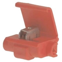 Insulation Displacement Connector, Run and Tap, 600 Volt, 22 to 16 AWG (Tap), Flame Retardant, Po...