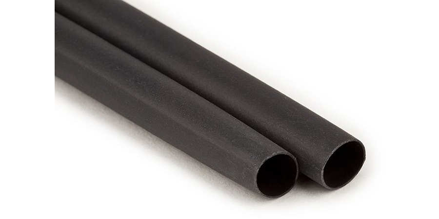 Heat Shrink Cable Sleeve, Heavy Wall, 600 Volt, 8 to 1/0 AWG, 9" Length, 0.8" Expanded Diameter, 0.2" Recovered Diameter, 3:1 Shrink Ratio, Polyolefin, Black Color