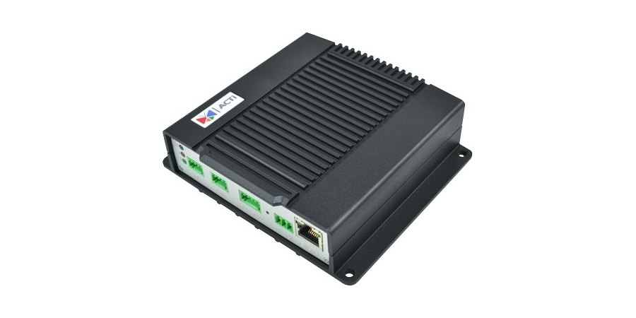 Video Encoder, 1-Channel, H.264 HP/MJPEG Compression, 2-Way Audio, RJ45 Connector, 960 x 480/960 x 576 Resolution, 5.4" Width x 4.8" Depth x 1.4" Height