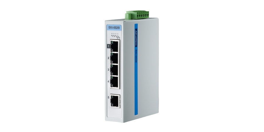Industrial Ethernet Switch, 5x10/100Mbps ports