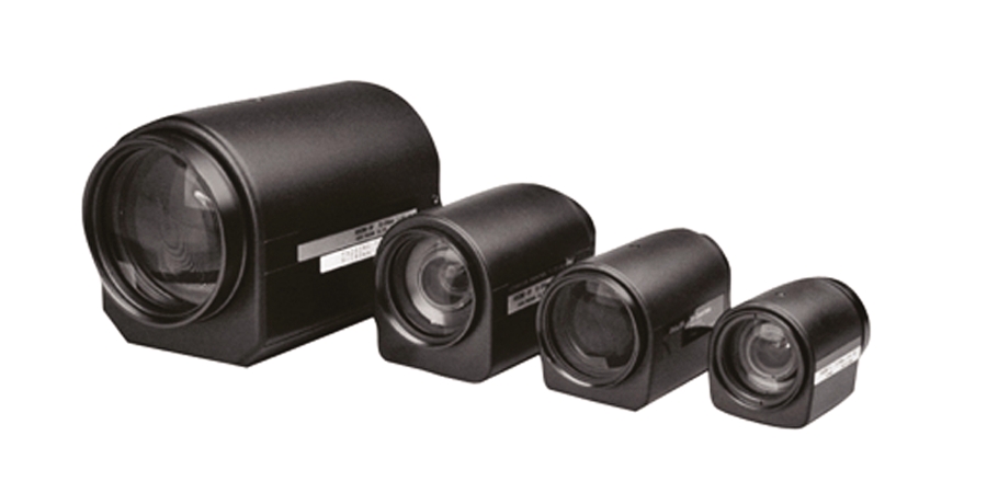 C lens, 1/2 in., 12-240 mm (20x), auto iris, F1.6 to 720, 4-pin