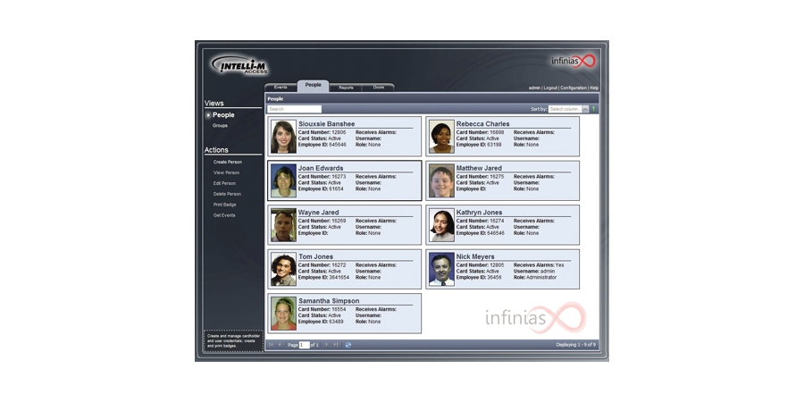 INTELLI-M ACCESS SOFTWARE UP TO 32 DOOR