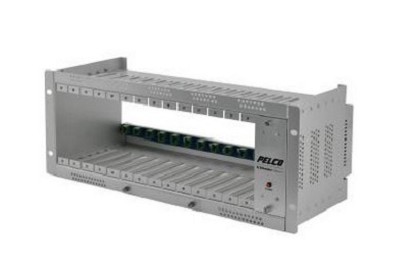 Ethernet Switch Rack Mount Chassis, 14-Fiber Optic Module, With Power Supply, European Power Cord, For FUMS-G Series Unmanaged Ethernet Switch
