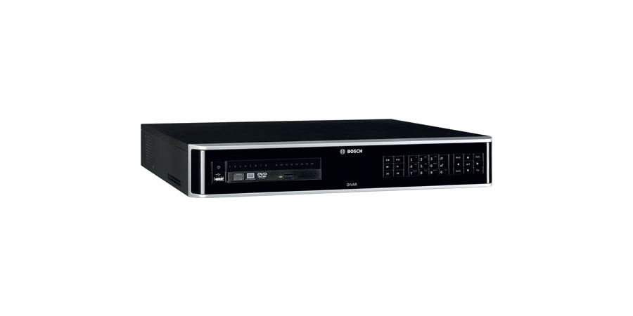 Hybrid Video Recorder, High Resolution, Rack Mount, 1.5U, 16-Channel IP/Analog Camera, H.264/H.265/MJPEG, 100 to 240 Volt AC, 50 to 60 Hertz, 1.9 Ampere, 75 Watt, 1x4 TB, With DVD