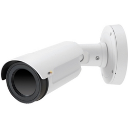 Q1931E13MM8.3FPNetwork Camera, Thermal, Bullet, Outdoor, Wide Range Coverage, H.264/MPEG4/JPEG, 384 x 288 Resolution, 28 Degree Horizontal Angle, F1.0 13 MM Lens, 256 MB RAM, PoE
