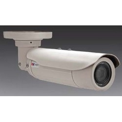 Bullet Camera, 10x Zoom, WDR, Day/Night, Outdoor, H.264/MJPEG, 2592 x 1944 Resolution, F2.8 to 3.5 Auto Focus/Iris 4.9 to 49 MM Lens, 5.76 Watt, PoE, With IR LED