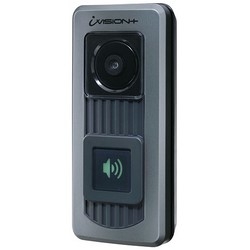 Wireless Door Camera Unit, 3AA Battery or 10 to 24 Volt AC/DC, 2.4 Gigahertz, Color Vision Day/ IR Vision Night, IPX4