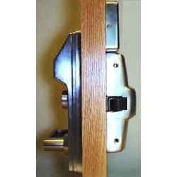 Door Lock Adapter Kit, Alarm Lock Rim Cylinder, Duronodic, For Exit Door Lock