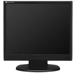 LCD Monitor, 19", 1280 x 1024 Resolution, 5:4 Aspect Ratio, 1000:1 Contrast Ratio, 23 Watt, 100 to 240 Volt AC, 16.5" Width x 7.76" Depth x 16.65" Height, Black