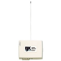 DXR-701Digital Wireless Receiver, 1-Channel, 12 to 16 Volt AC/11 to 17.5 Volt DC, 60 Milliampere, 315 Megahertz, 5.5" Width x 1.25" Depth x 4" Height, With Form C Toggle Relay