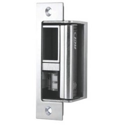 Electric Strike, Heavy Duty, Fail Safe, Brushed Stainless Steel, For Cylindrical, Centerline Mortise Lock, Exit Device