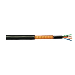 3 Pair, 22 AWG, Buried Distribution Wire, BDW G, Solid Annealed Copper Conductor, Double Jacket, ...