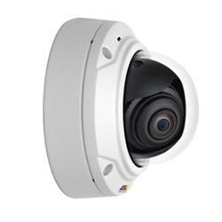 M3026-VEM3026-VE Outdoor-ready, Vandal-resistant, Day/Night, Fixed Minidome Camera, 3MP/HDTV 1080p