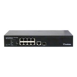 GV-POE0801 8 port 130W 802.3at 2-port Gigabit uplink (1*TP, 1*SFP)