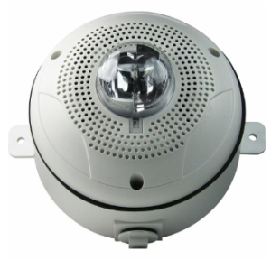 System Sensor SPSCWHK-P SpectrAlert Speaker Strobe, Ceiling Mount, High CD, no Marking, White (In...