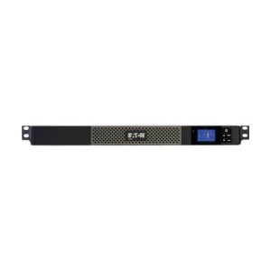 Eaton 5P 750VA 600W 120V Line-Interactive UPS, 5-15P, 5x 5-15R Outlets, True Sine Wave, Cybersecure Network Card Option, 1U