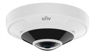 12MP Ultra HD Infrared Vandal-resistant Fisheye Fixed Dome Camera