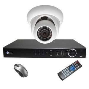 1 HD 1080p Megapixel Dome IR NVR Kit for Business Commercial Grade
