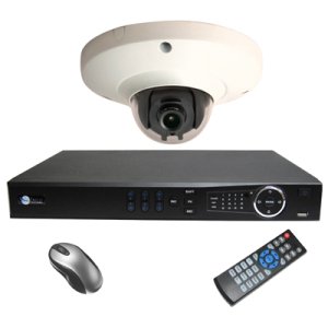 1 HD 720p Megapixel Dome Security NVR Kit for Business Professional Grade