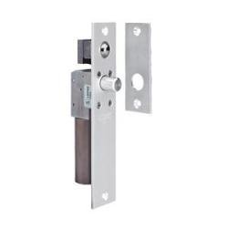 1091ADLI-VD SDC Spacesaver Bolt Locks, Failsafe Deadlocking 12/24VDC, Clear Anodized Aluminum, Me...