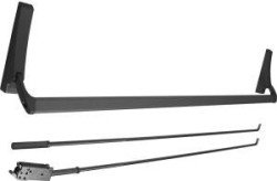 1990EO-44-P35 Falcon Exit Only Concealed Vertical Rod Crossbar Device, 44" Crossbar, Painted Alum...