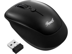 Rosewill Wireless Optical Computer Mouse, Compact, Travel Friendly, Office Style, Adjustable DPI,...