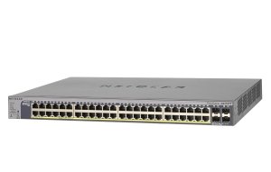 NETGEAR ProSAFE GS752TP 48-Port Gigabit PoE Smart Managed Switch with 8 PoE+ Ports 384w