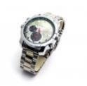 Water-Resistant Watch with 1080p Covert Camera and Night Vision