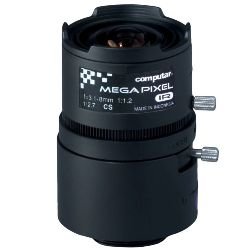 A3Z3112CS-MPIR "A" Series 3 Megapixel, 1/2.7" 3.1-8mm F1.2 Varifocal, HD Series Manual Iris (CS M...