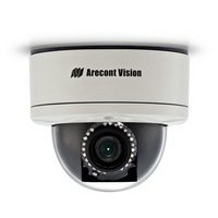 AV5255PMTIR-SH Arecont Vision 9-22mm 14FPS @ 2592 x 1944 Outdoor Day/Night WDR Dome IP Security C...