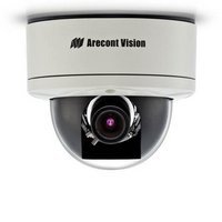 AV2155-1HK Arecont Vision 4.5-10mm Varifocal 24FPS @ 1600x1200 Outdoor Day/Night Dome IP Security...