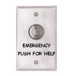 9080EMPFH Camden Mechanical Push Button With Emergency/Push For Help