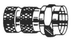 DC-257180 75 Ohm RG-6 Twist-On "F" Connector