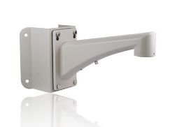 DS-1633ZJ White, 6" Outdoor Speed Dome Bracket, Corner Mount