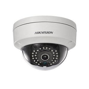 DS-2CD2122FWD-ISB-2.8MM Hikvision 2.8mm 30FPS @ 1920 x 1080 Outdoor IR Day/Night Dome IP Security Camera 12VDC/POE - Black