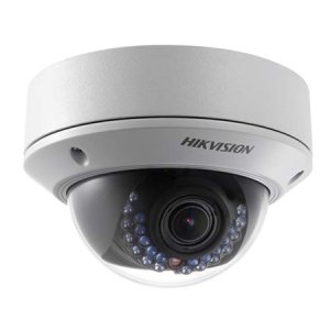 DS-2CD2712F-IS Hikvision 2.8-12mm Varifocal 30FPS @ 1280 x 720 Outdoor IR Day/Night WDR Dome IP Security Camera 12VDC/PoE