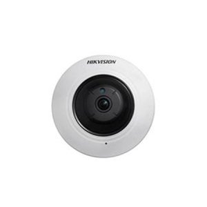 DS-2CD2942F-IS Hikvision 1.17mm 15FPS @ 2560 x 1440 IR Day/Night Fisheye IP Security Camera 12VDC/PoE