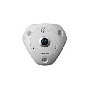 DS-2CD63C2F-IV Hikvision 1.98mm 20FPS @ 4000 x 3072 Outdoor IR Day/Night Fisheye IP Security Came...