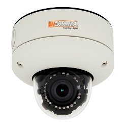 DWC-V4382TIRH Digital Watchdog 2.9 to 8.5mm 580TVL Outdoor IR Day/Night Vandal Dome Security Camera 12VDC/24VAC - Bult-in Heater