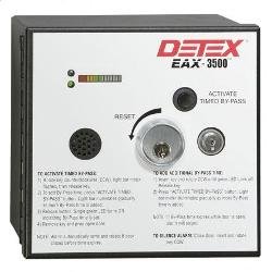 EAX-3500SK-IC7 Detex Timed Bypass Exit Alarm & Rechargeable Battery, IC7 (Interchangeable Core Mortise Cylinder)