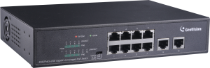 GV-APOE0810 10-Port 10/100/1000M Unmanaged PoE Switch with 8-Port PoE