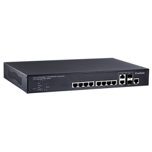 8-Port Gigabit 802.3at Web Management Layer 2+ Fully Managed PoE Switch