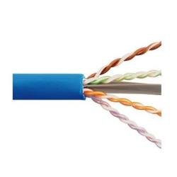 ICCABR6ABL CAT 6A 650 UTP Solid Cable 23G, 4P, CMR, 1K, BL