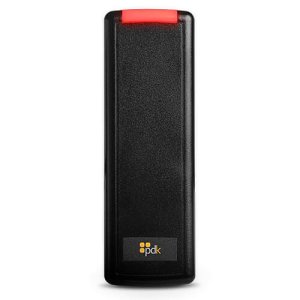 PDK RMB Red Mullion Reader, Multi-Technology, High-Security (13.56 MHz), Mobile (BLE), OSDP, Weig...