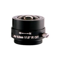 MPL4.0 Arecont Vision 4mm, 1/1.8", f1.8, CS-Mount, Fixed Iris